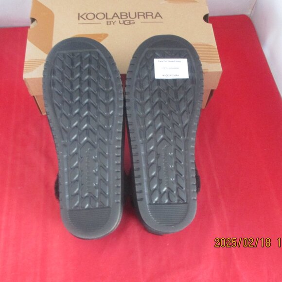 Koolaburra By UGG Advay Slip-On Cozy Boots $69 - US Size - 7 - Black - 1196 - Picture 9 of 12